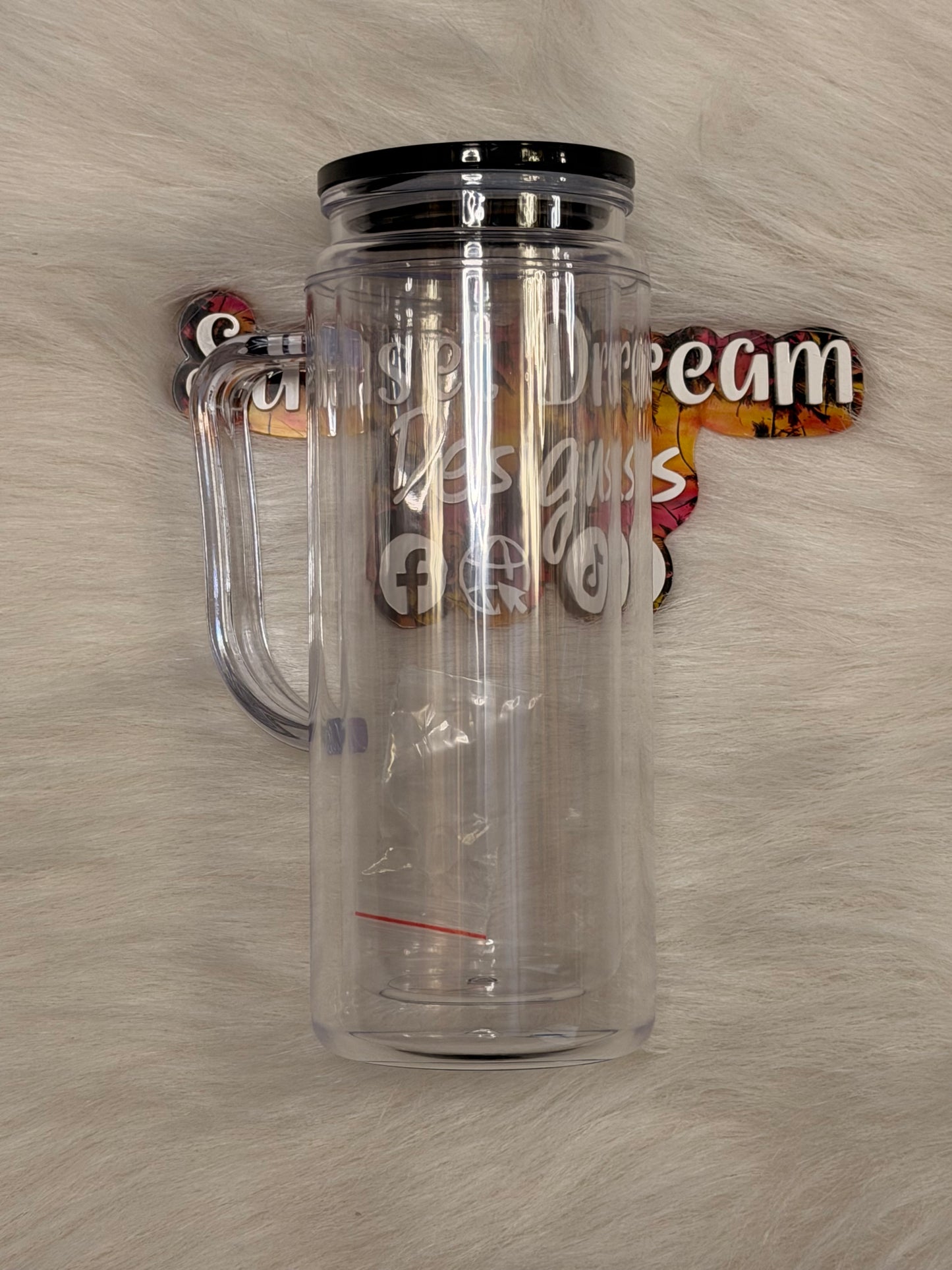 Plastic SnowGlobe Tumblers