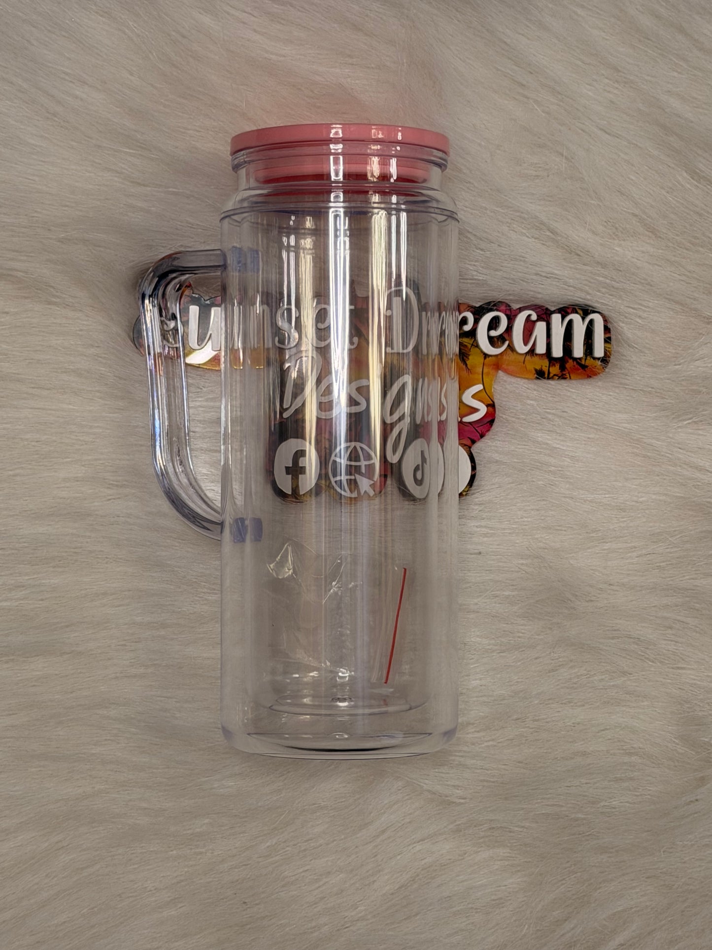 Plastic SnowGlobe Tumblers