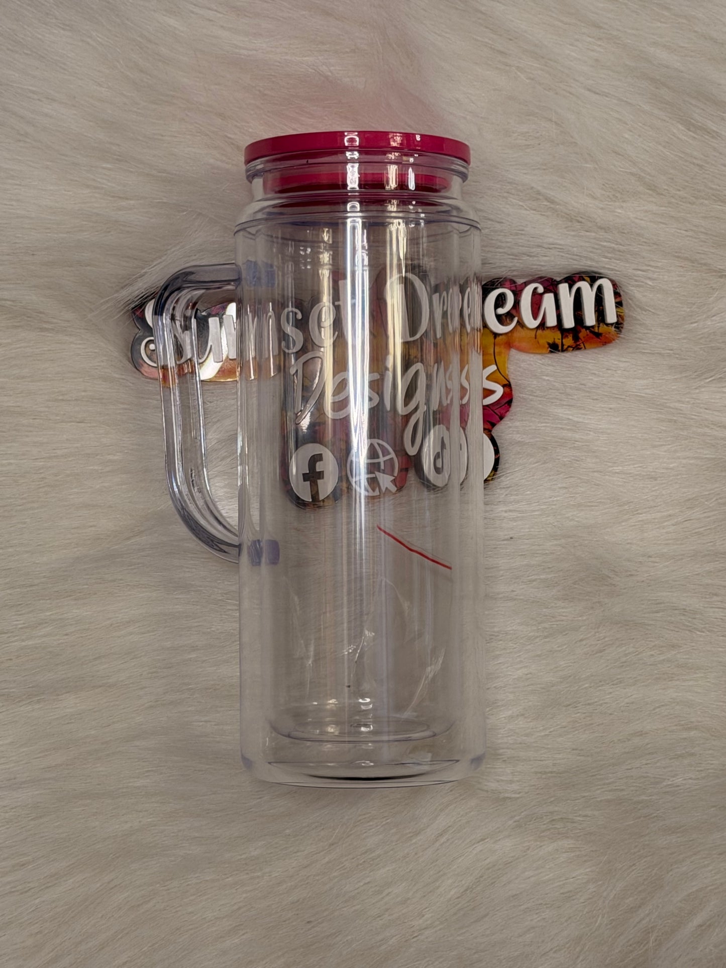 Plastic SnowGlobe Tumblers