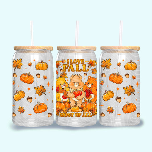 I Love Fall 16oz Libbey