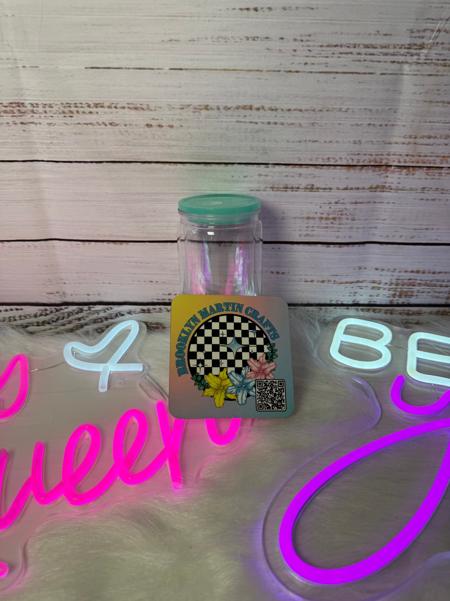16oz Plastic SnowGlobe Tumblers