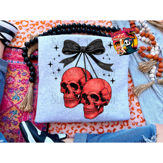 Cherry Skulls T-SHIRT & HOODIE