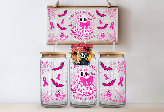 Breast Cancer Is Boo Sheet 16oz Libby